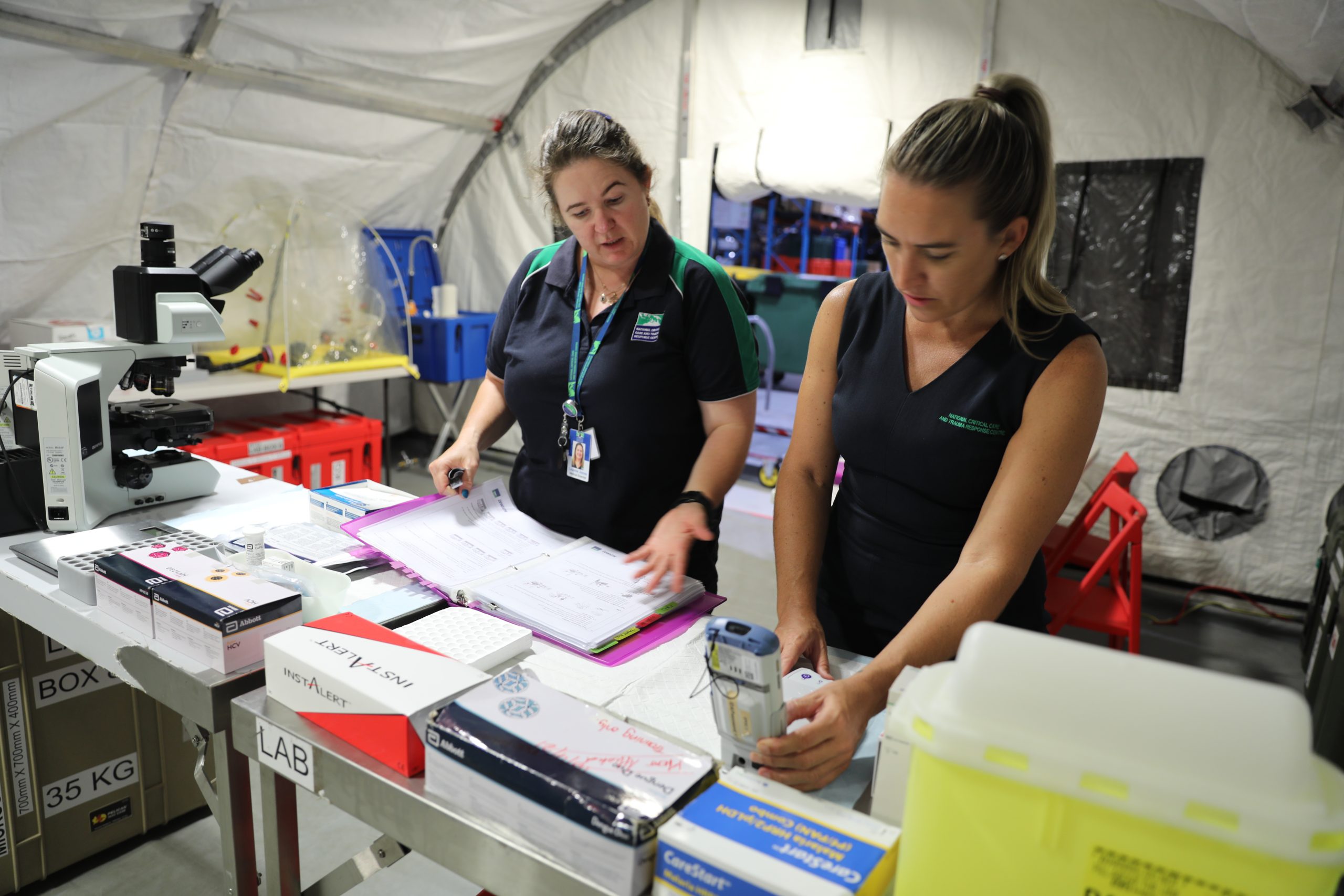 Medical Response Lab Enhancing NCCTRC’s Laboratory capability for future sudden-onset ...